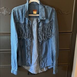 Scully- Western Denim Button Shirt